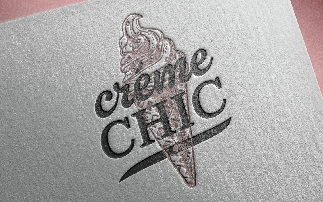 Branding design Creme chic